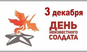 день неизвестного солдата